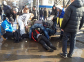 VIDEO (18+) Un ucrainean a surprins momentul exploziei din Harkov. Imagini dramatice