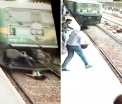 Momentul in care o tanara din India este lovita in plin de un tren. Fata traversa calea ferata cu casti in urechi. Imagini care va pot afecta emotional - VIDEO