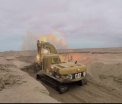 Explozie violenta, in Chile. Operatorul unui excavator a ramas inconstient, cateva secunde