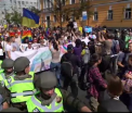 Politicienii ucraineni, alaturi de minoritatile sexuale prezente la marsul din Kiev. Preot: "Ii pedepseste cu iadul vesnic"