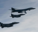 Replica americana dupa testul de racheta efectuat de Phenian: demonstratie de forta a bombardierelor SUA - VIDEO