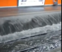 Metroul din Madrid, inundat de suvoaie de apa. A plouat si in aeroportul Barajas - VIDEO