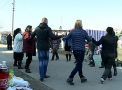 Friptura, sarmale si multa voie buna. Cheful de zile mari dat de locuitorii strazii 8 Martie din capitala