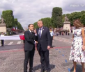Donald Trump, cucerit de Emmanuel Macron si Brigitte dupa vizita din Franta. "Aveti un presedinte minunat"