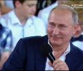 Reactia lui Vladimir Putin, intrebat de un elev ce planuri are dupa ce nu va mai fi presedinte
