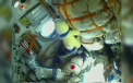 Capsula Soyuz care are la bord flacara olimpica s-a conectat la Statia Spatiala Internationala