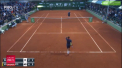 Nicolas Almagro a ales sa-si incheie cariera de tenismen in orasul sau natal, in fata propriilor suporteri. Desi putea ataca decisiv, spaniolul a trimis mingea de meci a adversarului spre cer si a plecat frumos - VIDEO