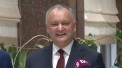 Reactia sefului statului, intrebat in repetate randuri desprea geanta plina cu „ceva” pe care o primea de la Ilan Sor. Igor Dodon: „Alte intrebari nu aveti?” - VIDEO