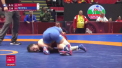 Moldoveanca Anastasia Nichita se va bate pentru medalia de bronz la Campionatul European de lupte libere de la Bucuresti. Sportiva noastra a avut trei victorii exceptionale, insa in semifinale a cedat in fata adversarei din Ucraina - VIDEO
