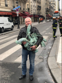 Incendiul de la Notre Dame. Cocosul din varful turlei centrale a fost gasit intact - FOTO/VIDEO