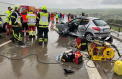 Cel putin 25 de oameni au fost raniti, iar in jur de 50 de masini au ramas avariate, in urma unui accident produs pe o autostrada din Germania - VIDEO