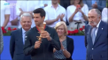 Novak Djokovic, numarul unu mondial, s-a incoronat rege pentru a treia oara la Madrid. In finala Mastersului, sarbul l-a invins in doua seturi pe grecul Stefanos Tsitsipas - VIDEO