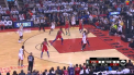 Canadienii de la Toronto Raptors au obtinut bilet in semifinala play-off-ului ligii nord-americane de baschet, iesind invingatoare in cel de-al saptelea meci cu scorul de 90 la 92 de de puncte - VIDEO