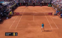 Rafael Nadal l-a invins pe compatriotul sau, Fernando Verdasco. Spaniolul a obtinut bilet in semifinala turneului ATP Masters 1.000 din Italia, dupa ce s-a impus in minim de seturi - VIDEO