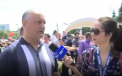 A fost sau nu Igor Dodon la Moscova weekend-ul trecut, asa cum a afirmat Andrei Nastase? Ce spune seful statului - VIDEO