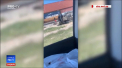 Un politist din statul american Texas a devenit din salvator... victima, dupa ce masina in care se afla a fost lovita de un tren - VIDEO