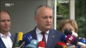 Socialistii nu fac alianta nici cu Partidul Democrat, nici cu blocul ACUM, asa ca cel mai probabil vom avea anticipate. Igor Dodon sustine ca in cazul unor alegeri anticipate, socialistii vor avea de castigat - VIDEO