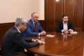 Igor Dodon s-a intalnit cu oficiali din Rusia, UE si SUA inainte de sedinta Parlamentului - FOTO