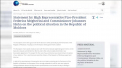 Oficialii europeni spun ca politicienii din Republica Moldova trebuie sa dea dovada de clam si retinere pentru a rezolva criza politica din tara. De aceasta parere sunt majoritatea oficialilor straini care s-au aratat ingrijorati de situatia de la noi - VIDEO