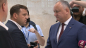 Momentul in care Andrei Nastase da mana cu Igor Dodon, pentru prima data - VIDEO
