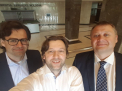 Dumitru Alaiba intr-un selfie alaturi de Nicu Popescu si Vadim Branzan, noii ministri veniti din diaspora, care au depus juramantul cu putin timp in urma: „Va promit, acest guvern este cel mai profesionist pe care l-am avut vreodata in aproape trei decenii” - FOTO