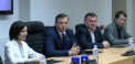 Maia Sandu si Andrei Nastase au mers la Inspectoratul General al Politiei. Despre ce au discutat acestia cu angajatii - VIDEO