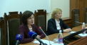 Noul ministru al Sanatatii, Muncii si Protectiei Sociale, Ala Nemerenco, prezentata de Maia Sandu in fata subalternilor sai - VIDEO