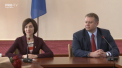 Angajatii de la Ministerul Economiei l-au cunoscut pe noul ministru. Vadim Branzan a spus ca va lupta impotriva coruptiei din sistem. Iar Liliana Nicolaescu-Onofrei, ministrul Educatiei, a declarat ca se va asigura ca are o echipa de angajati competenti si ca va cere detalii despre constructia Arenei Chisinau, initiata de PD - VIDEO