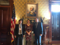 Nicu Popescu s-a intalnit astazi cu Fiona Hill si John Erath, membri ai Consiliului National de Securitate de la Casa Alba: "A fost o intalnire de confirmare a sprijinului foarte puternic pe care noul guvern il are in acest moment din partea SUA" - FOTO