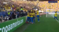 Brazilia s-a calificat in sferturile turneului Copa America 2019, pe care il gazduieste. Ieri, galben-verzii au distrus-o pe Peru cu scorul de 5 la 0 - VIDEO