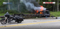 Un groaznic accident produs pe o autostrada din statul american New Hampishire a luat viata a 7 persoane. Altele trei au fost ranite dupa ce un camion intrat pe contrasens a izbit in plin un grup de motociclisti - VIDEO