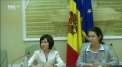 Ministerul Justitiei are un nou sef, dupa ce Stanislav Pavlovschi si-a anuntat ieri demisia. Olesea Stamate a ocupat acest fotoliu, iar astazi Maia Sandu a prezentat-o echipei de la minister - VIDEO