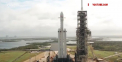 Cea mai puternica racheta din lume a fost lansata astazi cu succes pentru a treia oara. Falcon Heavy a companiei SpaceX, are misiunea sa plaseze pe diferite orbite, in jur 24 de sateliti - VIDEO