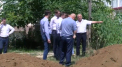 Primarul interimar, Ruslan Codreanu, a inspectat santierul de constructie (abandonat) din str. Alba-Iulia, 93, unde vor fi executate lucrari de astupare a gropii de fundatie - VIDEO