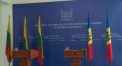 Conferinta de presa sustinuta de ministrul afacerilor externe si integrarii europene al Republicii Moldova, Nicu Popescu si ministrul afacerilor externe al Lituaniei, Linas Linkevicius - VIDEO