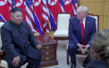 Intalnire istorica Donald Trump - Kim Jong-Un, la granita dintre Coreea de Nord si cea Sud - VIDEO