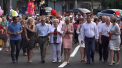 Fara Ilan Sor, in Orhei a mai fost inaugurata o strada. De aceasta data evenimentul a trecut fara mare sarbatoare, nu s-au incins hore si nici nu s-a baut sampanie. Marina Tauber: „Ilan Mironovici m-a rugat sa-mi cer scuze de la dvs. ca astazi nu este cu noi. Noi suntem ok, noi suntem Orhei” - VIDEO