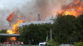 O persoana a murit, iar alte 13 ranite, in urma unui incendiu care s-a produs in apropierea Moscovei. Flacarile erau de aproape 50 de metri inaltime - VIDEO