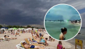 O tornada puternica a speriat oamenii care se odihneau pe o plaja din Odessa. Momentul, surprins cu un telefon mobil - VIDEO