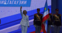 Pentru a doua oara investita in functia de bascan al Autonomiei Gagauze, Irina Vlah a dat o mare petrecere cu ocazia investirii. La ceremonie au participat presedintele Igor Dodon, presedintele parlamentului Zinaida Greceanii, premierul Maia Sandu, dar si Mitropolitul Vladimir - VIDEO
