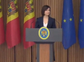 Maia Sandu a sustinut un briefing de presa - VIDEO