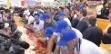 Are 73 de metri si este pregatit din carne de porc, sunca si fructe de mare. Vorbim despre cel mai mare sandwich din lume, care a fost preparat in timpul unui festival din Mexic - VIDEO