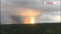 Cel putin 4 persoane au fost ranite dupa ce un depozit cu armament a luat foc, in urma unei explozii. Deflagaratia s-a produs in aceasta dupa-amiaza, in regiunea Krasnoiarsk din Rusia - VIDEO