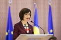 Premierul, Maia Sandu sustine un briefing de presa - VIDEO