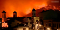 In Grecia, salvatorii incearca sa potoleasca incendiile de vegetatie, iar in Spania, peste o mie de locuitori au fost evacuati din calea flacarilor - VIDEO