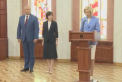 Irina Vlah a depus juramantul in calitate de membru al Guvernului. Ea a vorbit in limba romana in fata presedintelui si a prim-ministrului - VIDEO