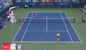 Simona Halep a parasit turneul de la Cincinnati dupa o batalie de zile mari cu Madison Keys. Au fost multe rasturnari de situatie, insa, intr-un final, reprezentanta gazdelor a fost mai buna - VIDEO