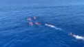 Mai multi migranti de pe nava Open Arms, recuperati din apropierea coastelor Libiei au sarit in mare ca sa ajunga in inot pe insula italiana Lampedusa - VIDEO