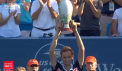 Daniil Medvedev i-a lasat pe toti cu gura cascata la Cincinnati. Tenismenul rus a cucerit primul sau titlu Masters 1000, dupa ce l-a invins, in finala, pe belgianul David Goffin - VIDEO