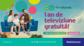 1 an de televiziune digitala gratuita de la Moldtelecom